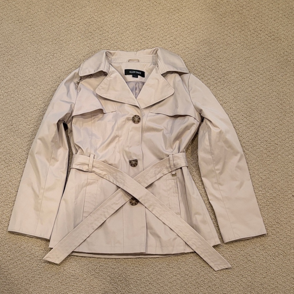 Ellen Tracy Women's Trench Coat